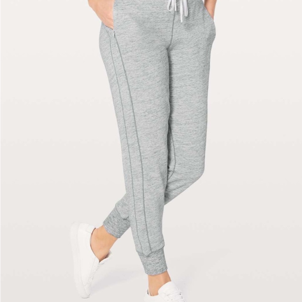 ✨ Lululemon Cool & Collected Jogger *28" Heathered Space Dyed Nimbus size 10